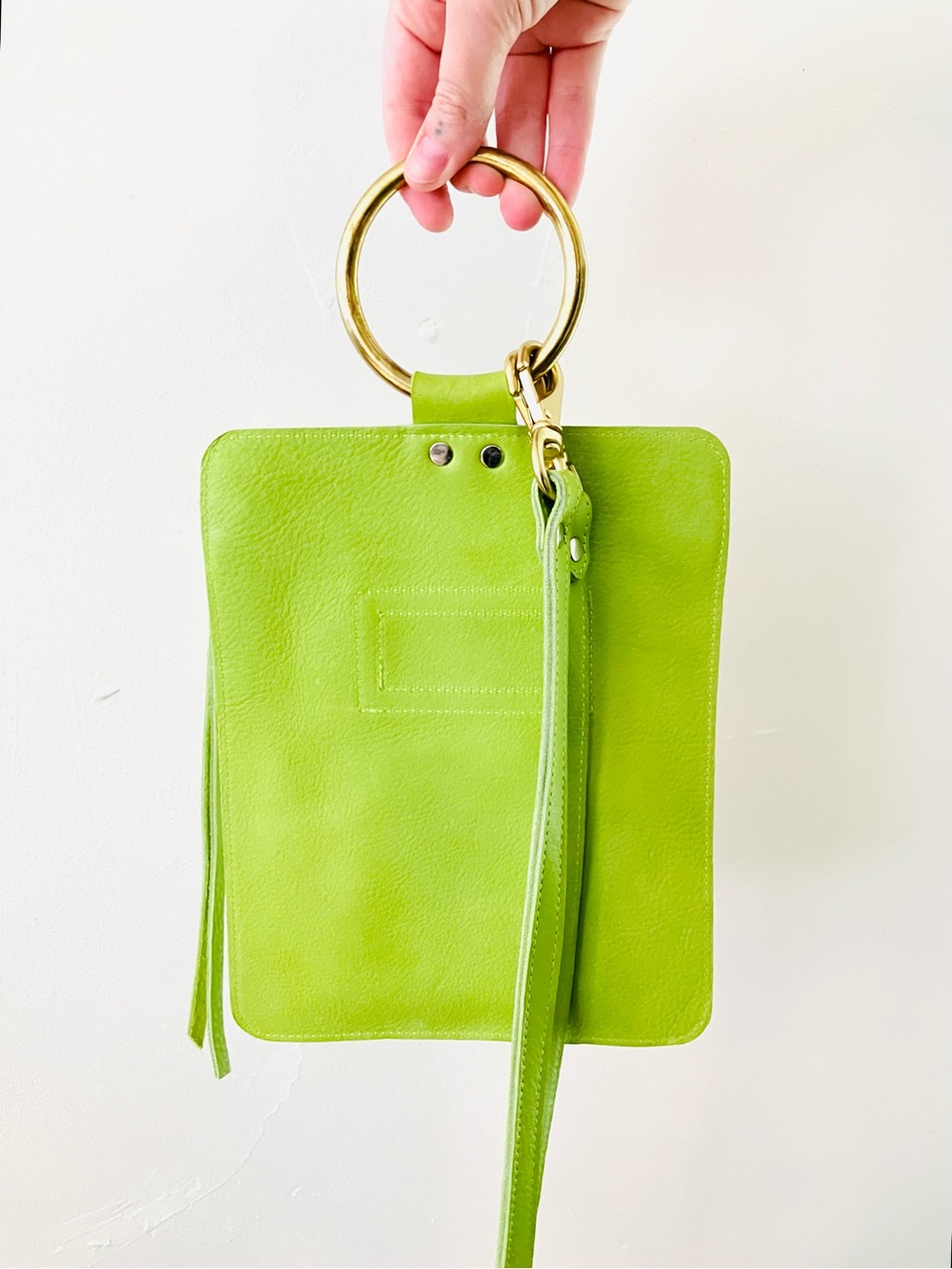NWT Handmade Genuine Leather Handbag